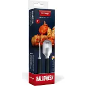 Triangle 2-Delige Pompoen Carve Set - RVS & Vaatwasserbestendig
