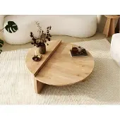 Skye Decor , Podium - Saffier Eikenhout, salontafel, saffier eikenhout, 90 x 30 x 60 cm