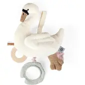 Sebra Speeltoestel Zwaan - Speelgoed Katoen Beige - 301130015
