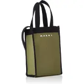 MARNI Gebreide crossbodytas met logo