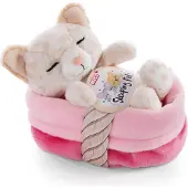 Nici Slapend Kitten Met Luipaardprint In Teddybeer 12 Cm Veelkleurig Kinderen