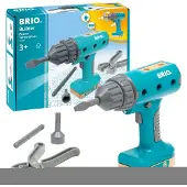 BRIO Builder - 34600 Elektrische schroevendraaier | Educatief rollenspel- & bouwspeelgoed voor kinderen vanaf 3 jaar