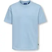 Only & Sons Junior Shirt 'OSJFred' lichtblauw