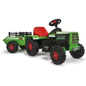 Injusa Basic Tractor 132.5x49x50 Cm 6v Battery Groen Kinderen