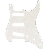 Fender PICKGUARD STRAT SSS WHITE PEARL