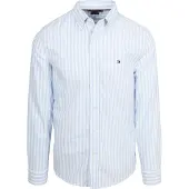 Tommy Hilfiger Overhemd 'FLEX' lichtblauw / wit