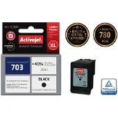 ActiveJet AH-703BR inktpatroon (vervangt HP 703 CD887AE; premium kwaliteit; 20 ml; zwart)