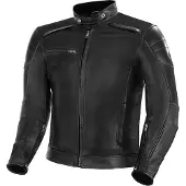 SHIMA Blake Zwart Leren Motorjas Maat XL