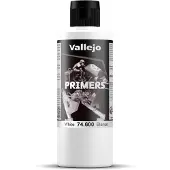 Vallejo Hobbyverf Acrylverf - 74600 White - Primer - Acryl Verf flesje - 200 ml