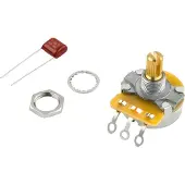 Fender PURE VINTAGE 250K SPLIT SHAFT POTENTIOMETER WITH MOUNTING HARDWARE