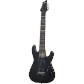 Schecter Demon-8 String Aged Black Satin