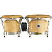 Meinl PROFESSIONAL SERIES (DE PATENT) FWB400 WOOD BONGO 7 MACHO AND 8 1/2 HEMBRA NATURAL