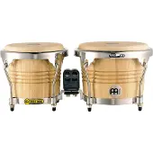 Meinl Percussion Free Ride Designer 6 3/4" & 8" Wood Bongos Natural