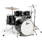 Gretsch drums Gretsch Energy 20" Drumstel met Hardware & Paiste 101 Set Zwart