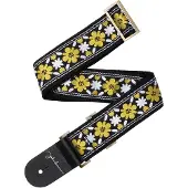 D'addario And Co John Lennon Sign. Strap Rooftop Jacquard