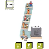 Boarti Houten letter L kinderplankje Toniebox figuren wandplank Tonies muziekdoosje