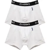 Claesen's - Jongens Boxershort 2-Pack WitCL 208-White-10