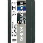 Canson schetsboek Graduate Mixed Media, 140 x 216 mm, hardcover