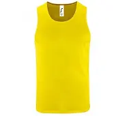 Sols Heren Sportieve Performance Tank Top (Neon geel)