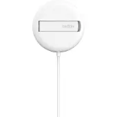 Belkin Magnetisch Draadloos Laadstation Qi2 15 W – Wit - Magsafe Compatibel - Inclusief Adapter