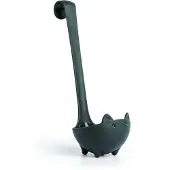 Ototo Design Katie Cat Soeplepel - Halloween Cadeaus Zwarte Kat, Gothische Cadeaus, Voor Kat Liefhebbers