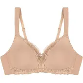 Triumph Niet voorgevormde bh Modern Lace+Cotton | Maat: 110C | Kleur: Powder