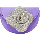 Faina Clutch lila / zilver