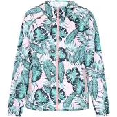 IZIA Tussenjas petrol / rosé / zwart