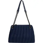 Faina Schoudertas blauw