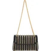 Faina Clutch goud / zwart