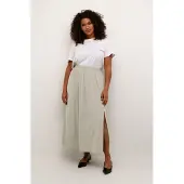 KAFFE CURVE Rok pastelgroen