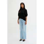 My Essential Wardrobe Blouse zwart