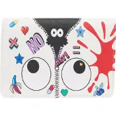 Mymo Portemonnee 'Pop Eyetheme' sering / rood / zwart / wit
