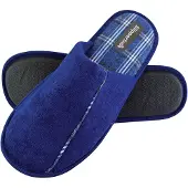 Slipper Snob - Heren Indoor Slip On Mule Slippers - Marine