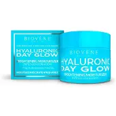 Biovène Hyaluronische Dagglans Verhelderende Hydratatiecrème Intense Hydratatie 50 ml