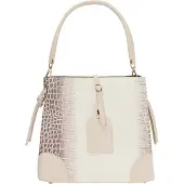 Faina Handtas mauve / poederroze / wit