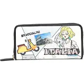 Braccialini Portemonnee gemengde kleuren / wit