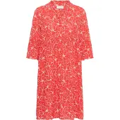 Kaffe Jurk pastelrood