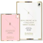 Erthskin London Hyaluronzuur- en collageenmasker + oogkussentjes 1 St