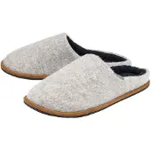Dunlop Heren Pluche Gevoerde Muilezelslippers Met Geheugenfoam