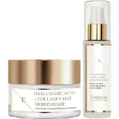 Erthskin London Hyaluron dagcrème + serum set 110 ml