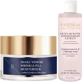 Erthskin London Micellair water met rozemarijnextract + rimpelvullende vochtinbrengende crème 50 ml