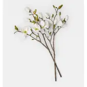 Loberon Decoratieve bloem set van 2 Aurélines