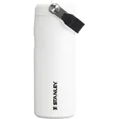 Stanley Gourde d'eau Iceflow Flip Straw 2.0 Chalk – 470 ml, blanche
