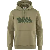 Fjällräven Trui Men Logo Hoodie Light Olive-S