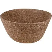vidaXL Plantenpot met handvatten 2 st Naturel Ø 32 x 32 cm