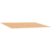 vidaXL Vervangingsdoek voor zonnescherm Multikleur 400 x 200 cm