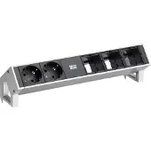 Bachmann DESK2 2x Schutzkontakt 3x ABD GST18 Inox
