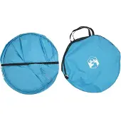 vidaXL Pop-up Toilet Tent met Hangtouw Blauw 97 x 126 cm