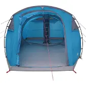 vidaXL Tunneltent Blauw 505 x 330 x 204 cm
